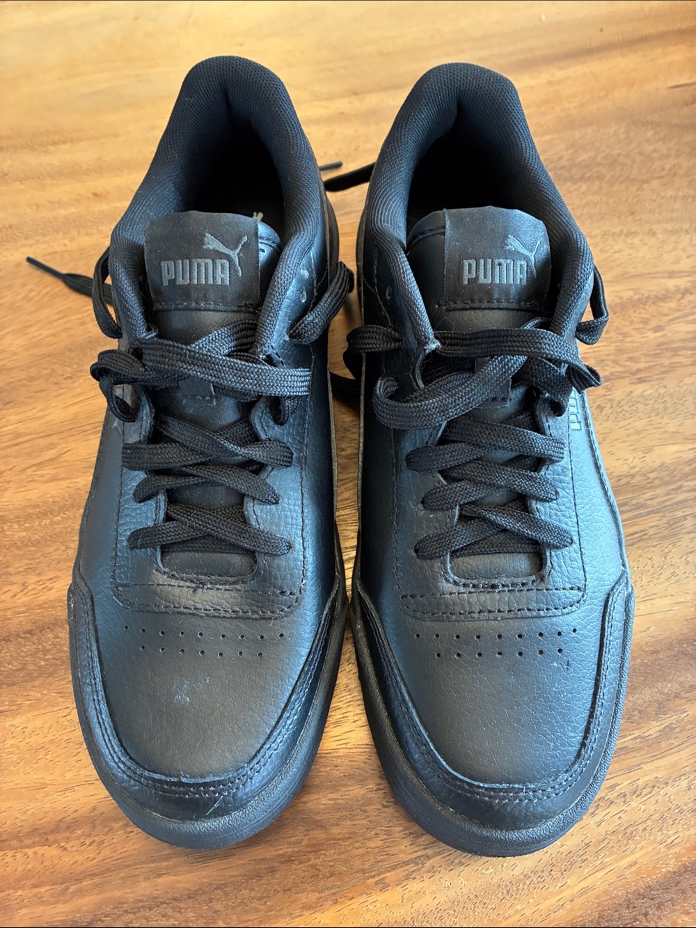 Puma Men’s Black Low-Top Sneakers